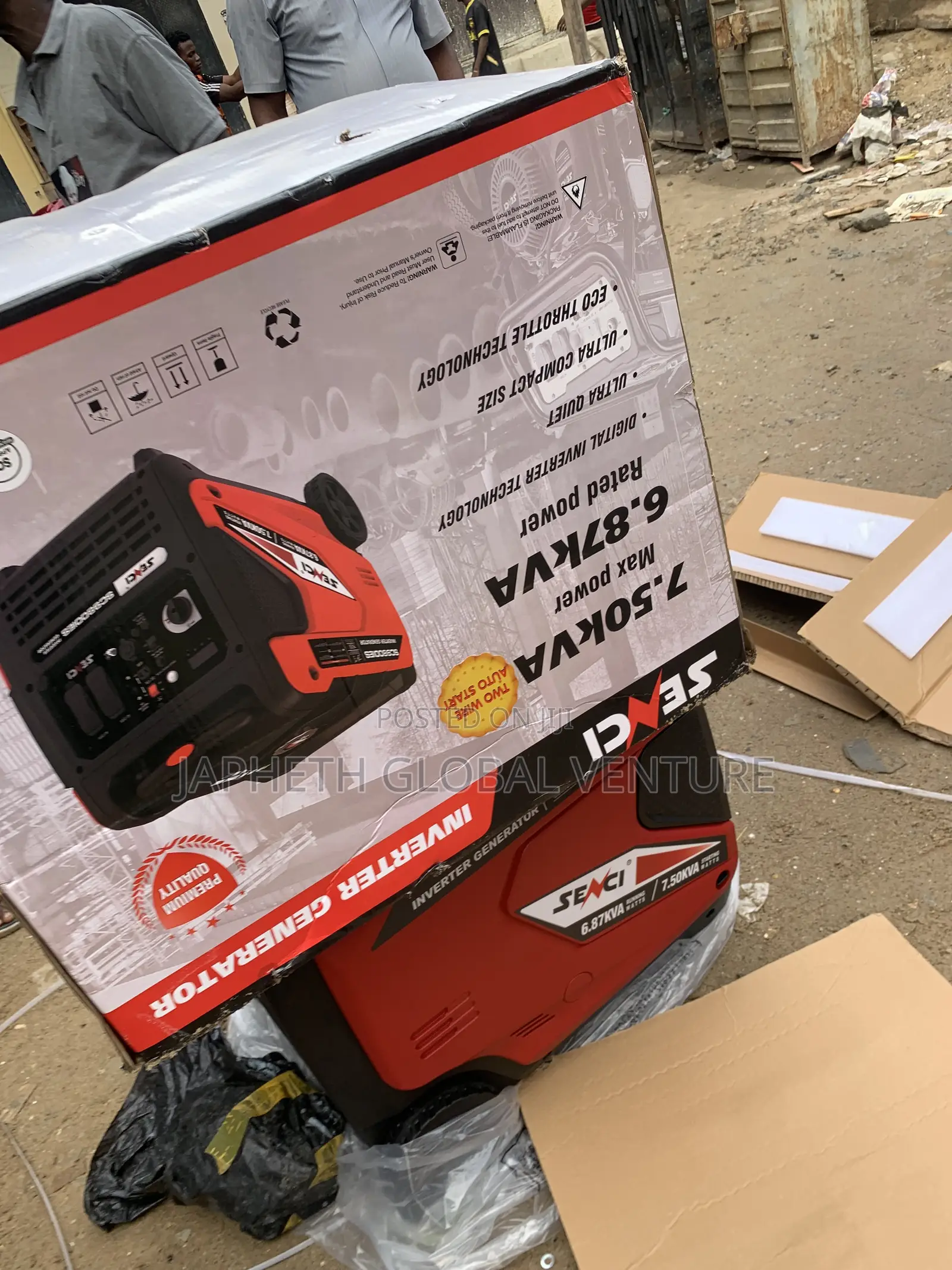 Senci Sc9800ies 7.5kva Inverter Generator – Silent Powerful