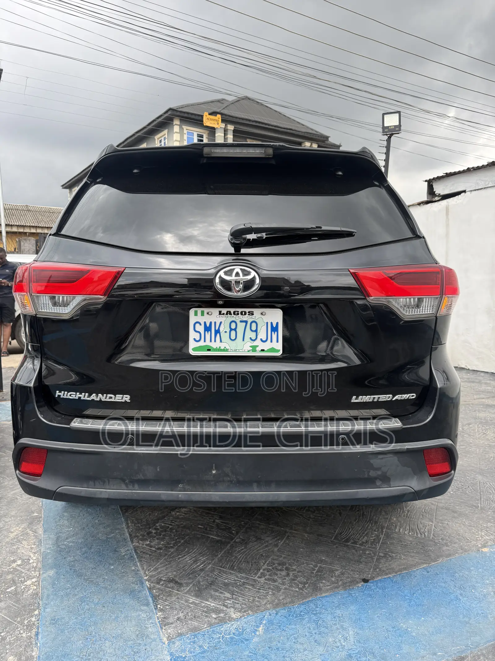 Toyota Highlander Limited 4dr SUV AWD (3.5L 6cyl 6A) 2015 Black