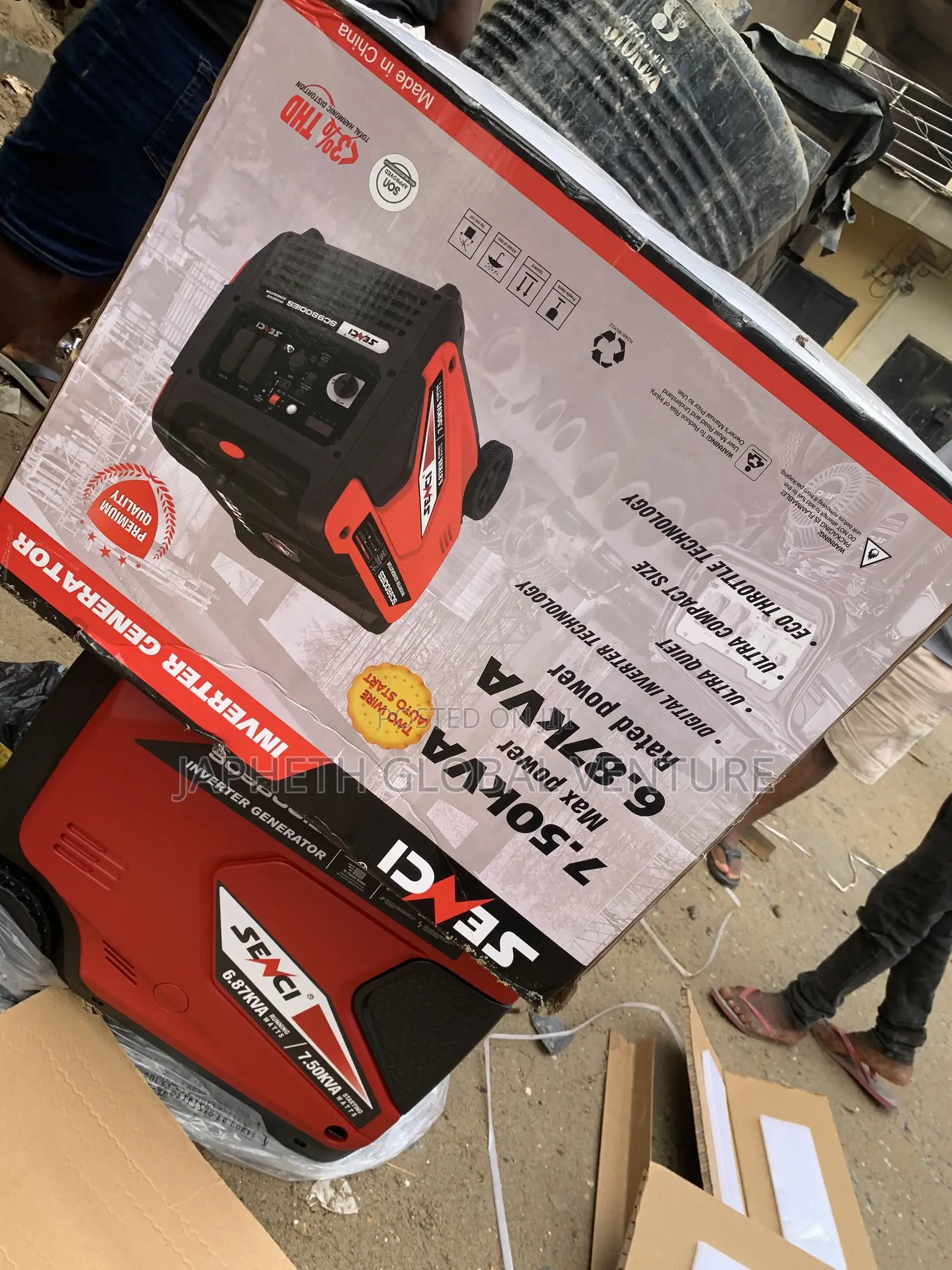 Enjoy Clean Power With The Senci 7.5kva Inverter Generator