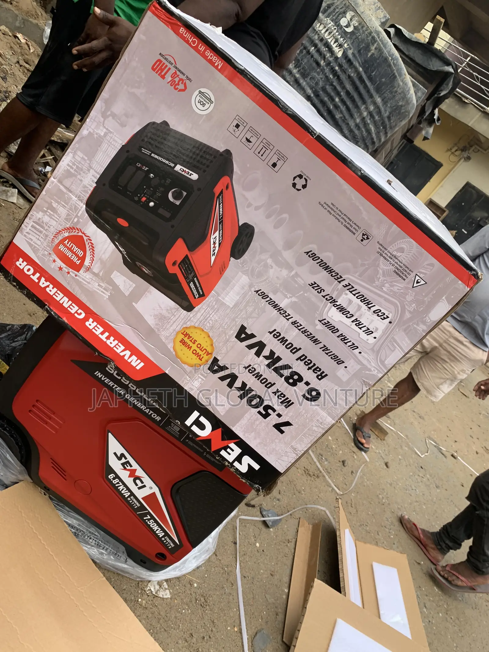 Original Senci Sc9800ies – Reliable 7.5kva Performance