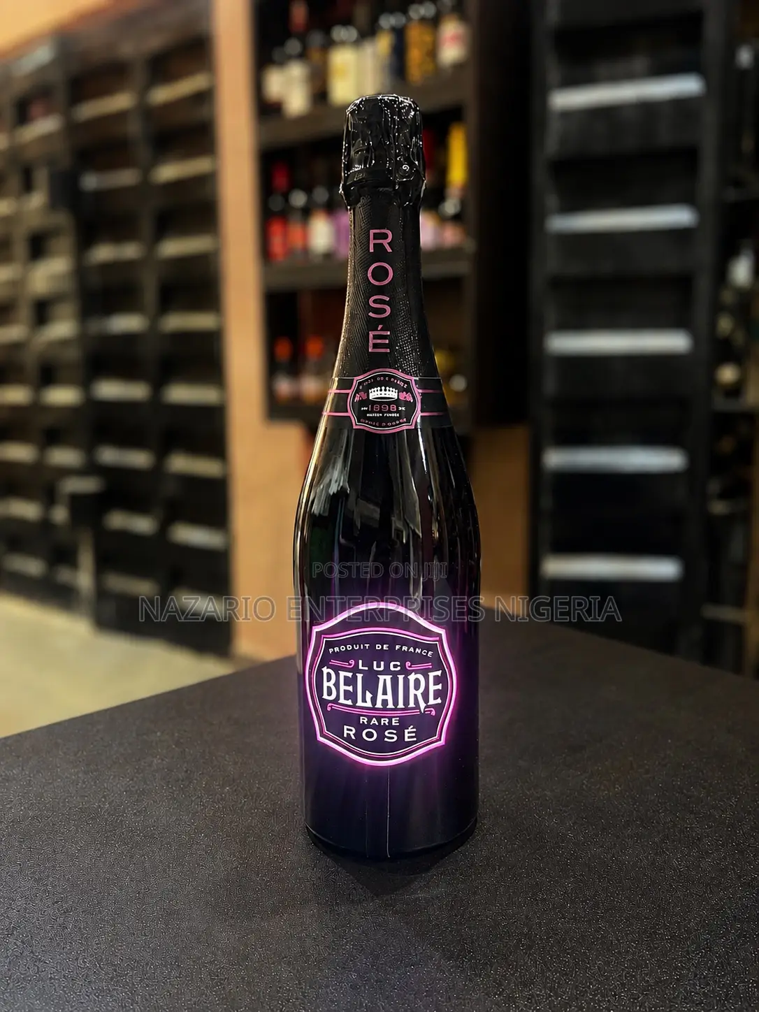 Luc Belaire With Light by 12 Bottles