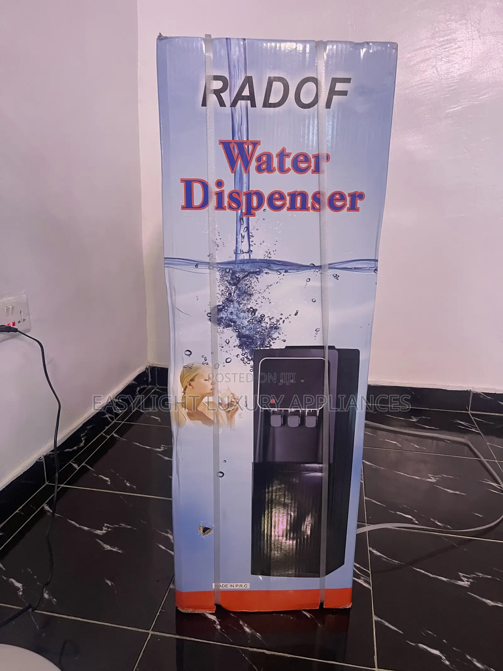 Radof Hot Cold Water Dispenser With Refrigerator