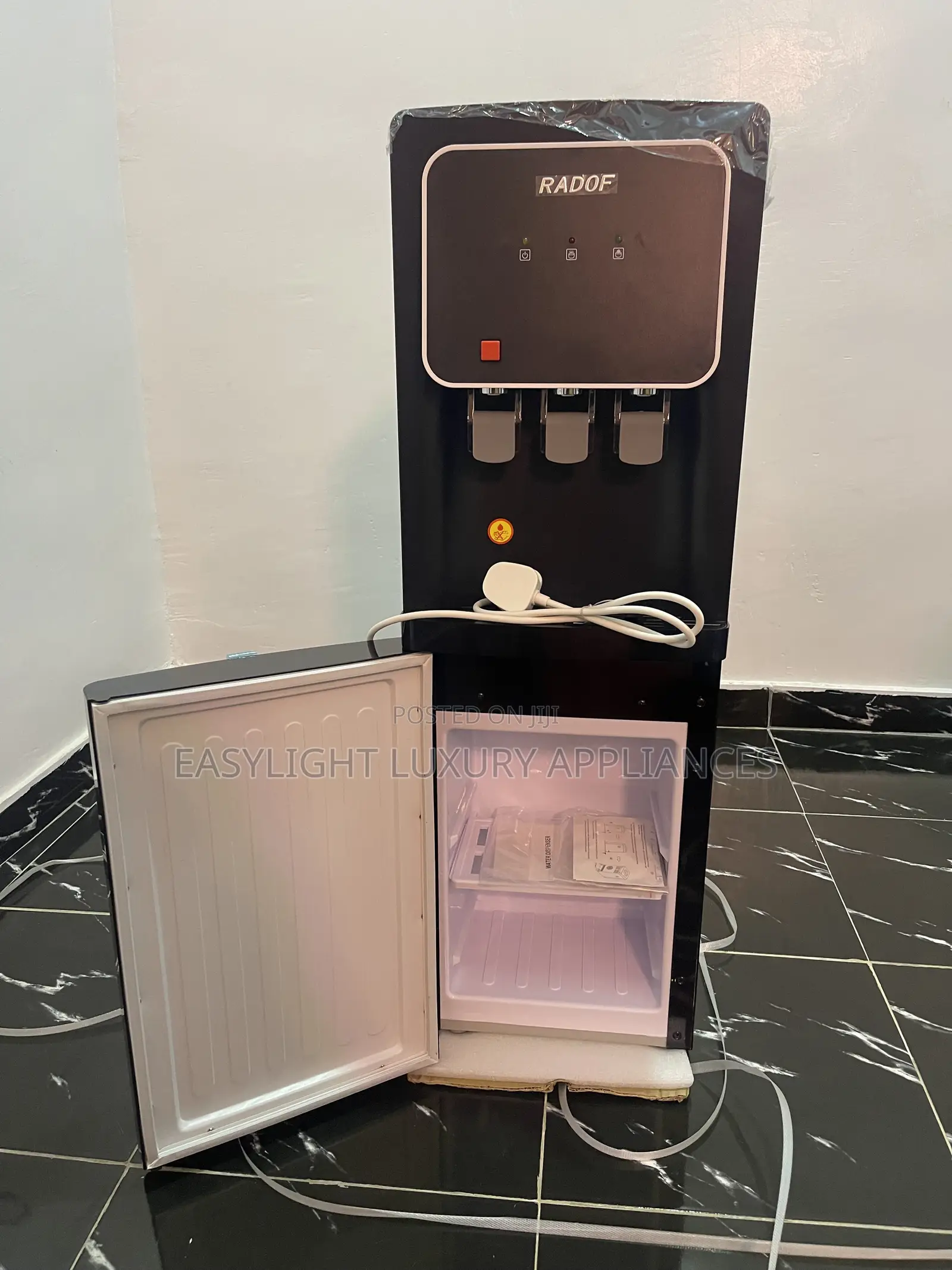Radof Hot Cold Water Dispenser With Refrigerator