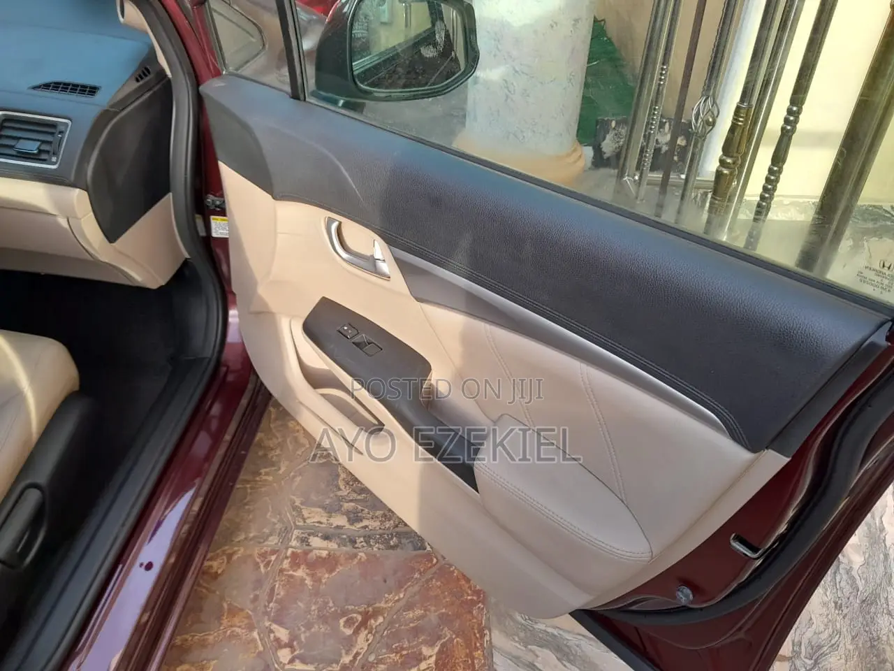 Honda Civic Sedan EX 2013 Maroon