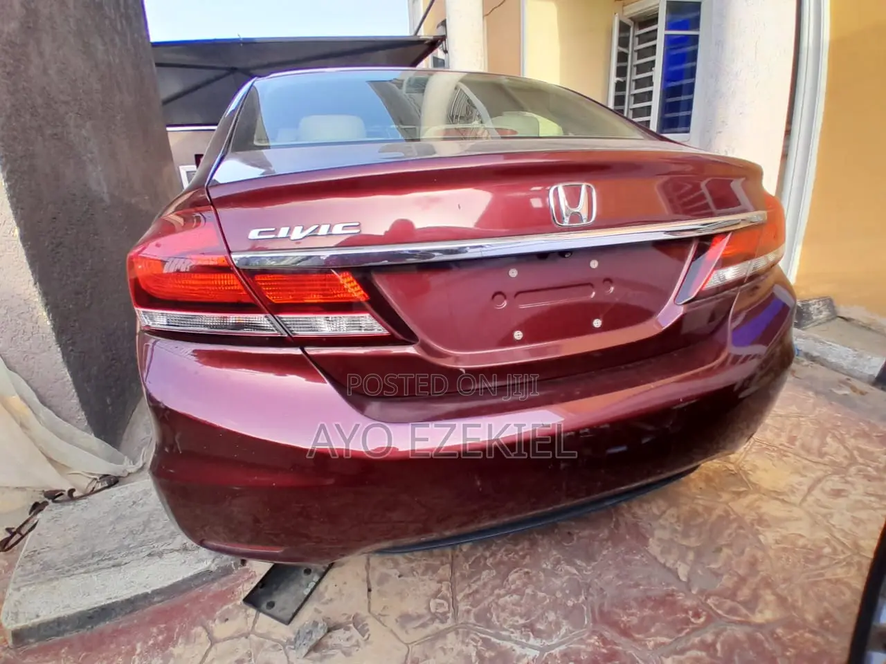 Honda Civic Sedan EX 2013 Maroon