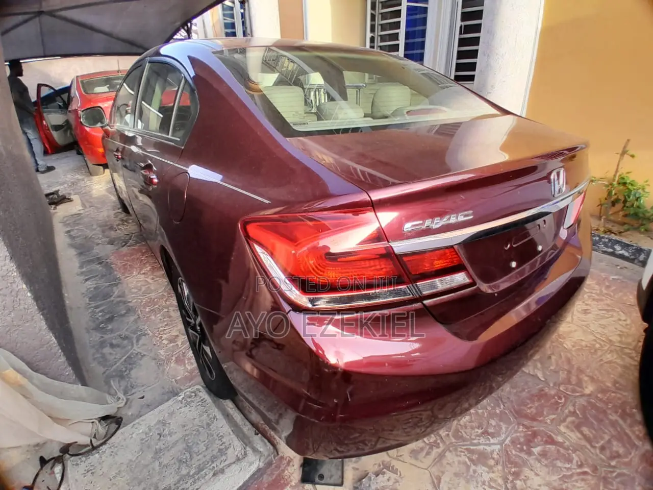 Honda Civic Sedan EX 2013 Maroon