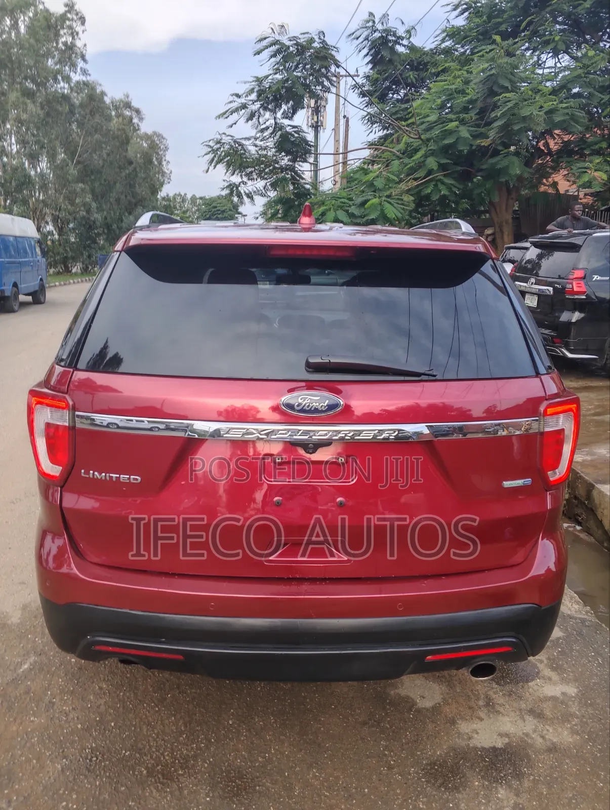 Ford Explorer Limited 4dr FWD (2.3L 4cyl 6A) 2017 Burgundy