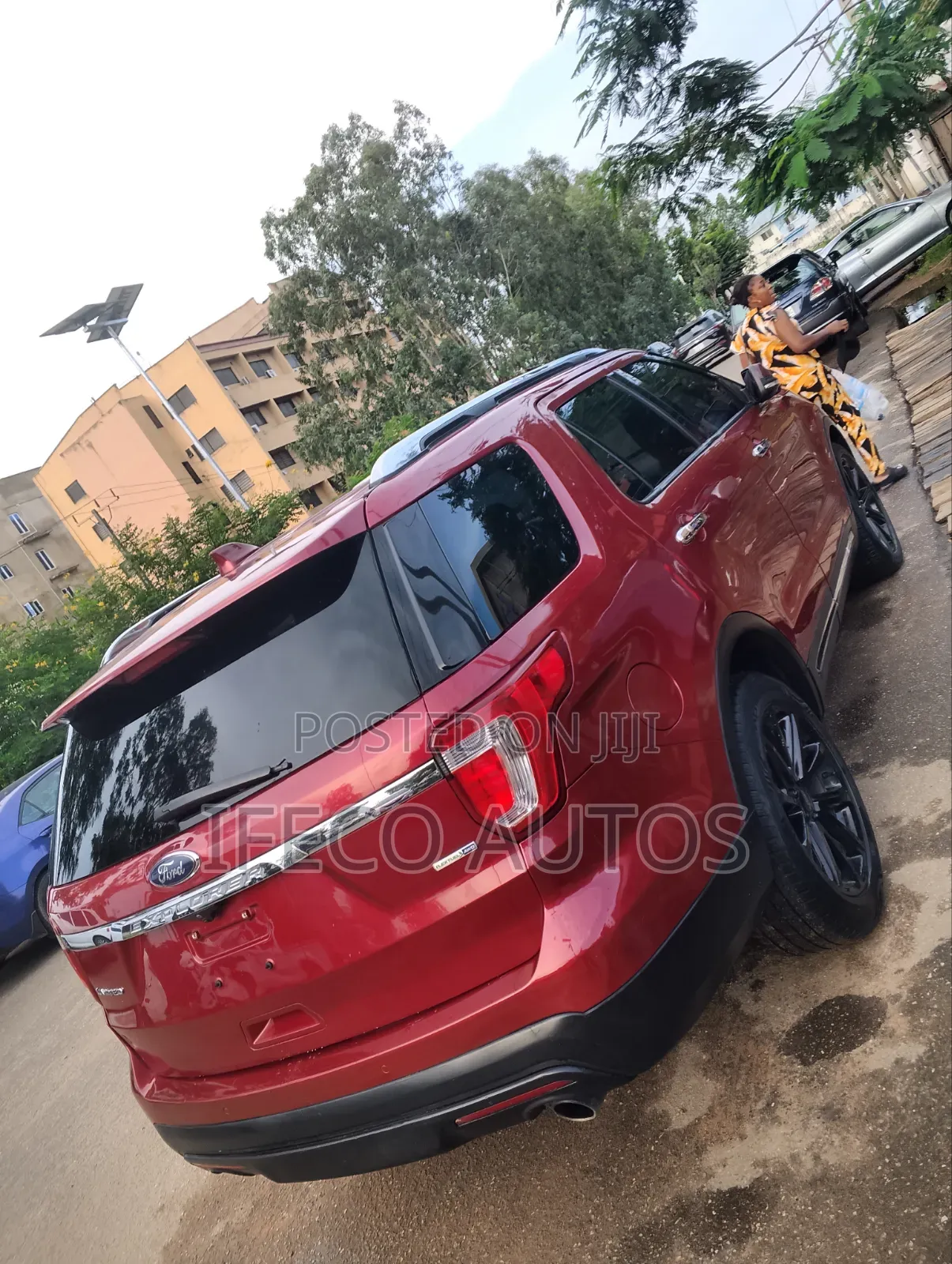 Ford Explorer Limited 4dr FWD (2.3L 4cyl 6A) 2017 Burgundy