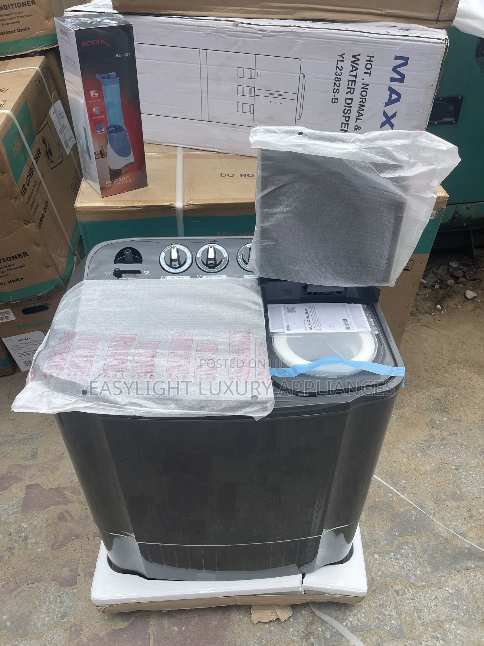 Lg 9kg Twin Tub Manual Washing Machine Wm-961