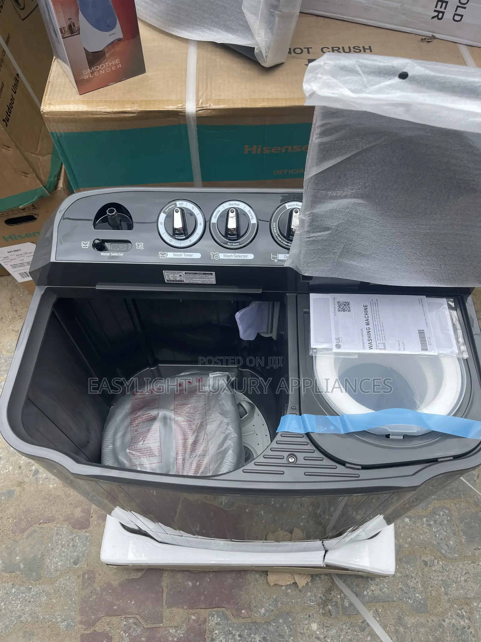 Lg 9kg Twin Tub Manual Washing Machine Wm-961