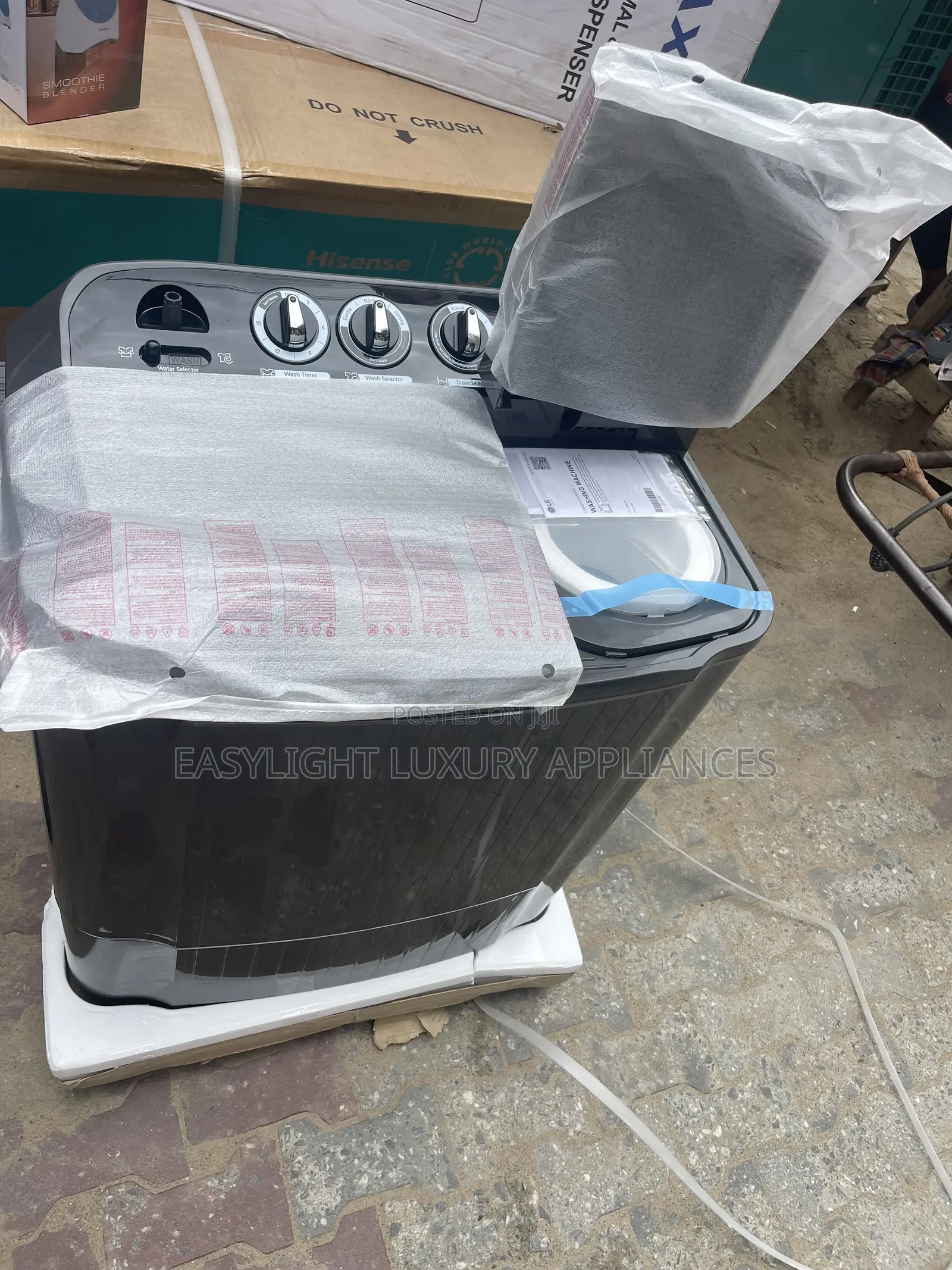 Lg 9kg Twin Tub Manual Washing Machine Wm-961