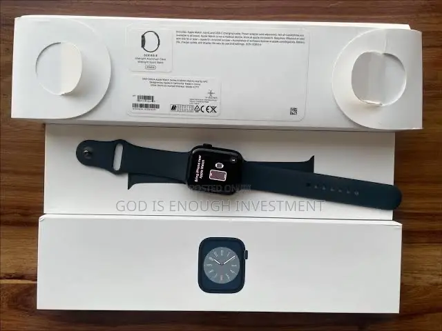 Generic Smart Apple Iwatch Series 8 With Apple Logo Display (Clone)
