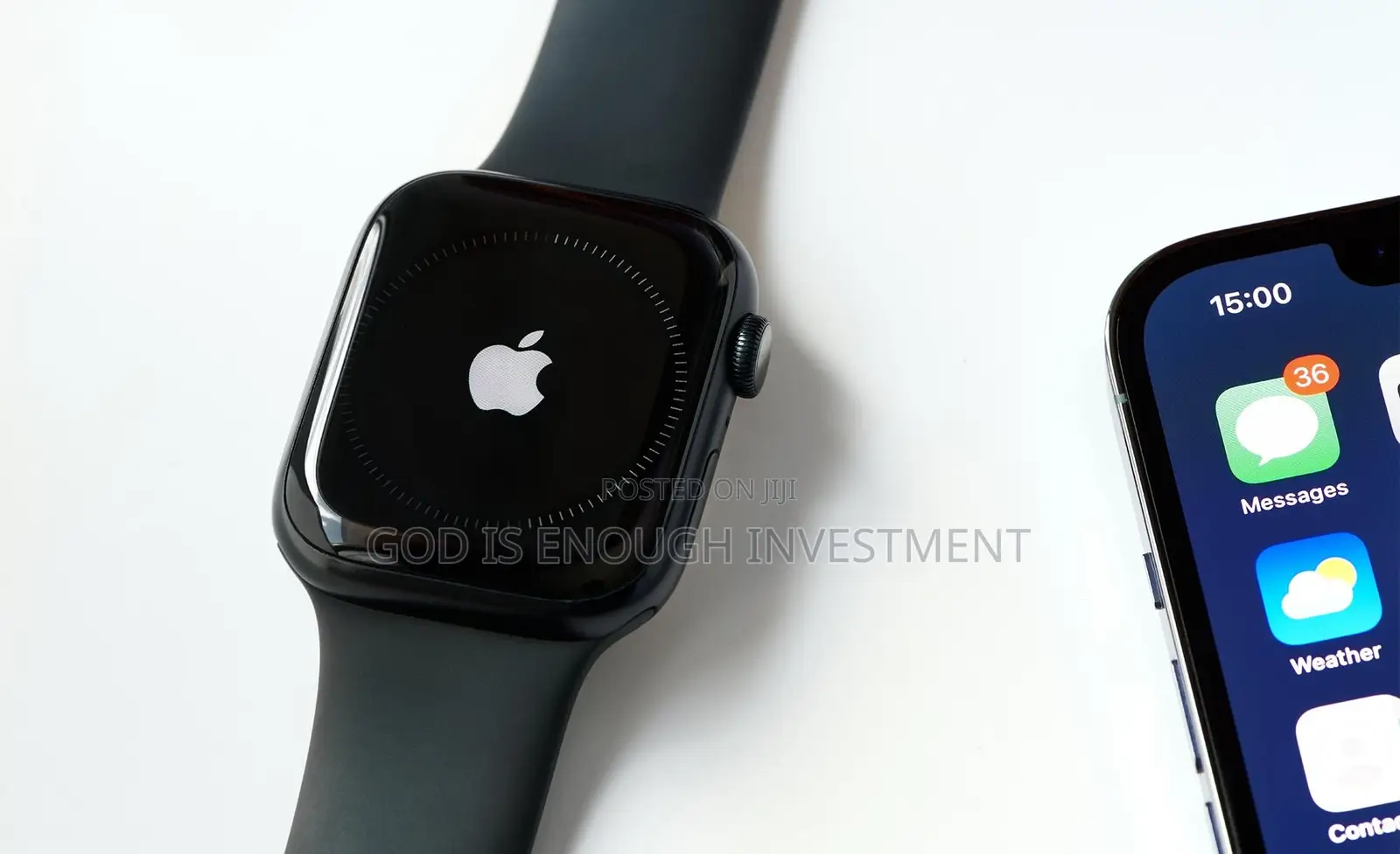Generic Smart Apple Iwatch Series 8 With Apple Logo Display (Clone)