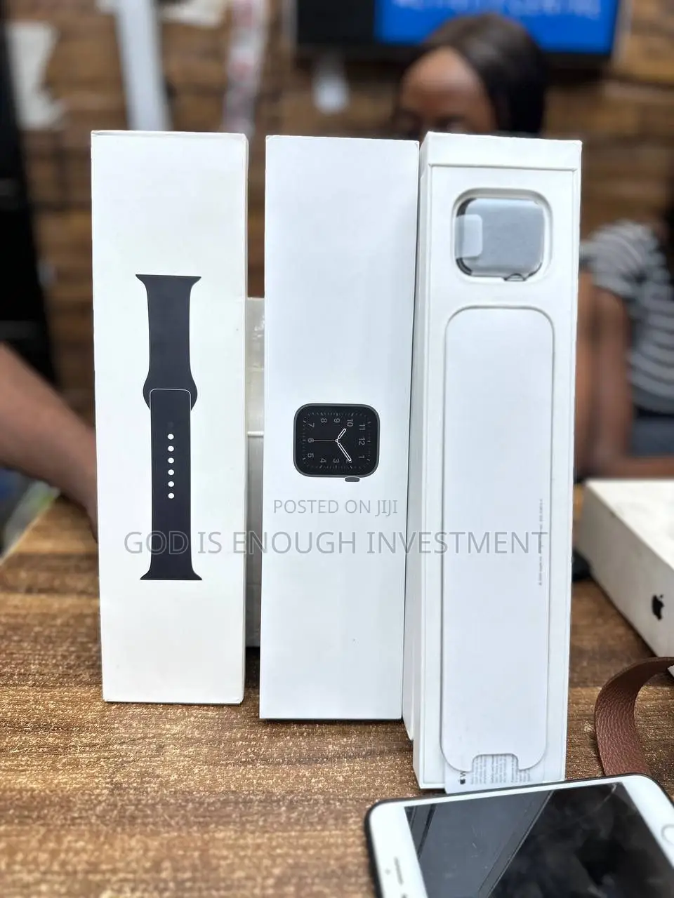 Generic Smart Apple Iwatch Series 8 With Apple Logo Display (Clone)