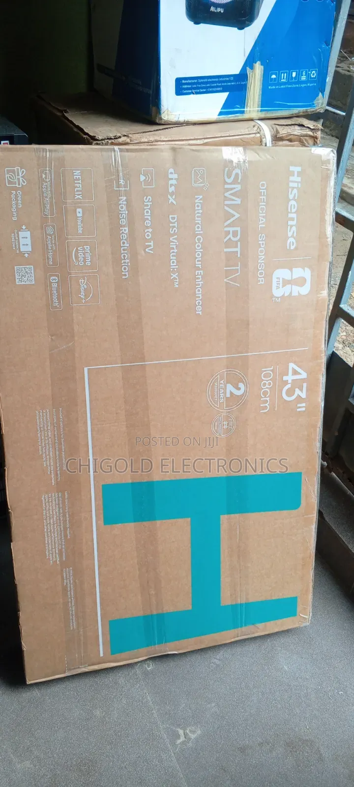 Original Hisense Tv 43 Inches Television Smart
