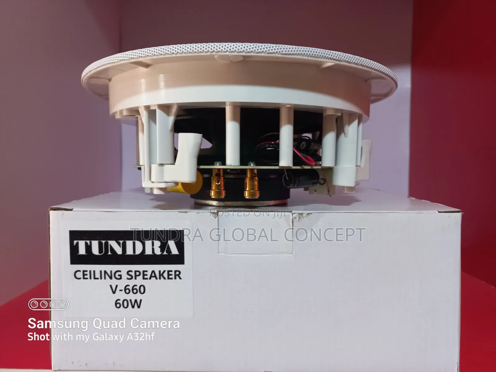 Tundra Frameless Ceiling Speaker 60watts