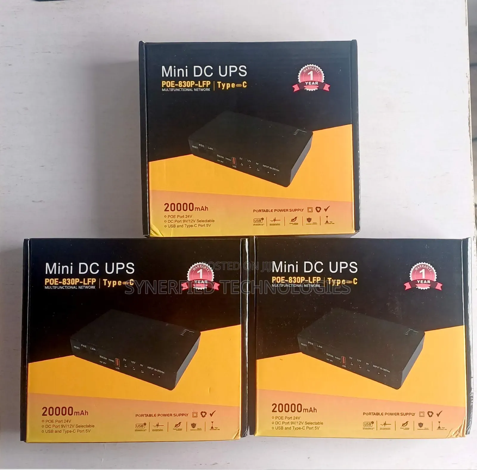 20000mah Mini Dc Ups (Router Power Bank)
