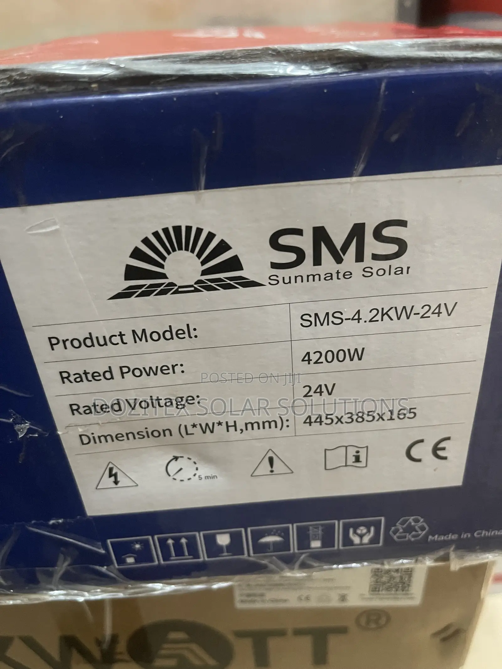 SMS Solar Hybrid Inverter {4.2kva/24v}