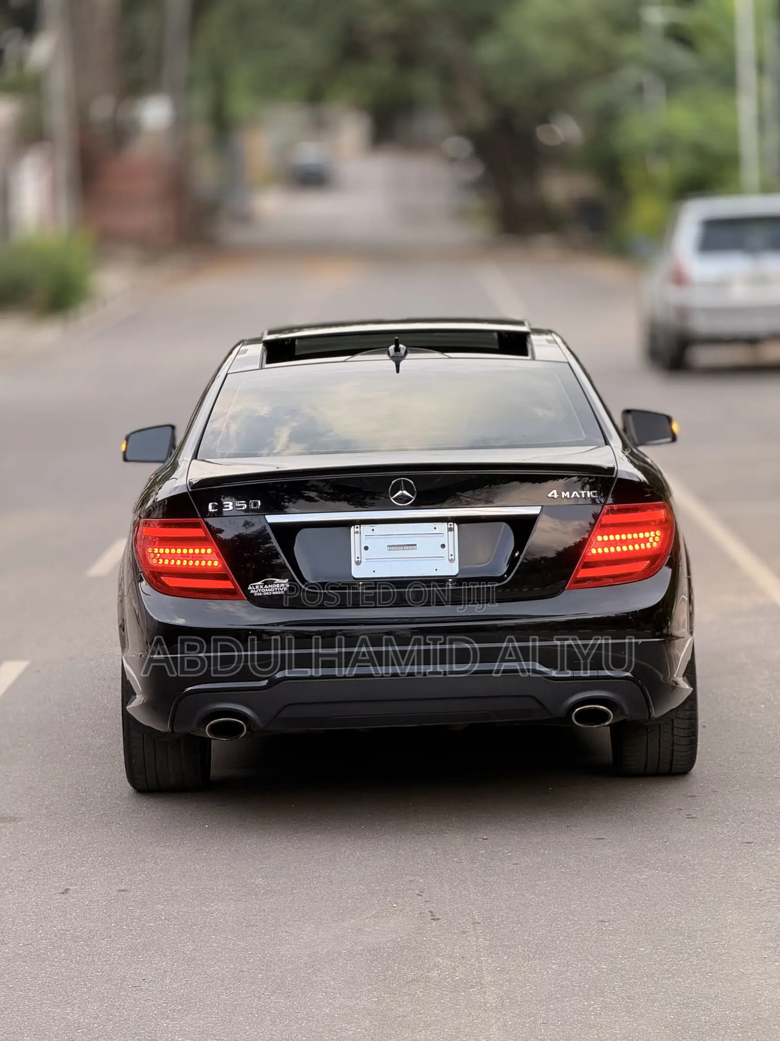 Mercedes-Benz C350 C 350 4MATIC AWD 2012 Black