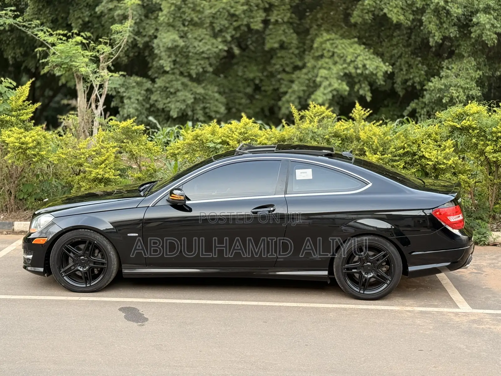Mercedes-Benz C350 C 350 4MATIC AWD 2012 Black