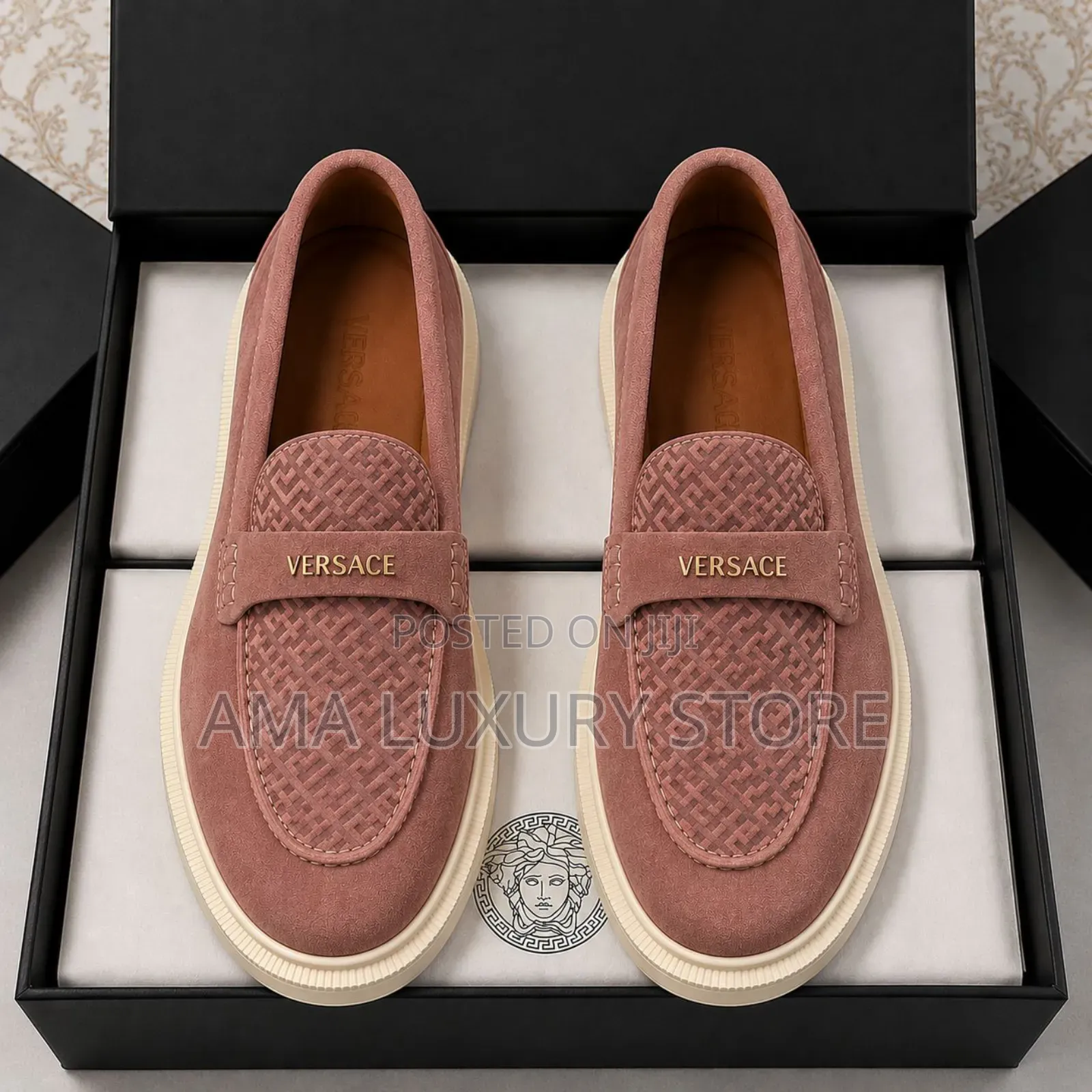 Versace Premium Luxury Men Shoes – Elegant, Durable Comfortable