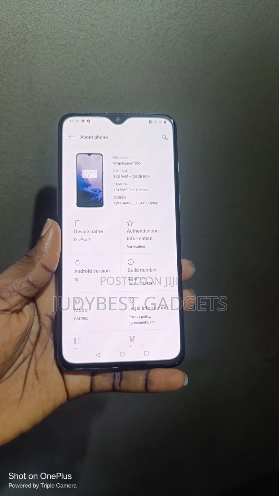 OnePlus 7 256 GB Black