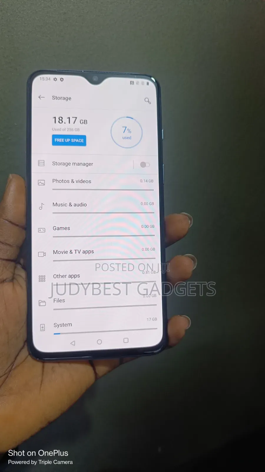 OnePlus 7 256 GB Black