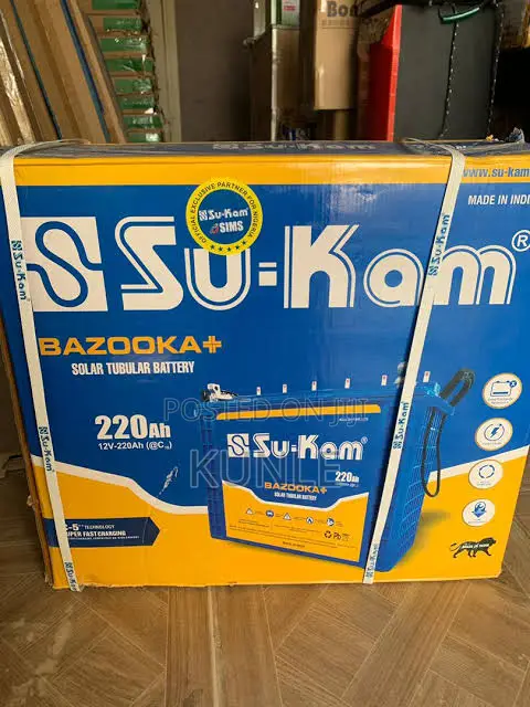 Su Kam 220ah Tubular Battery