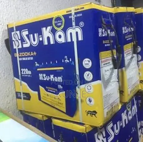 Su Kam 220ah Tubular Battery