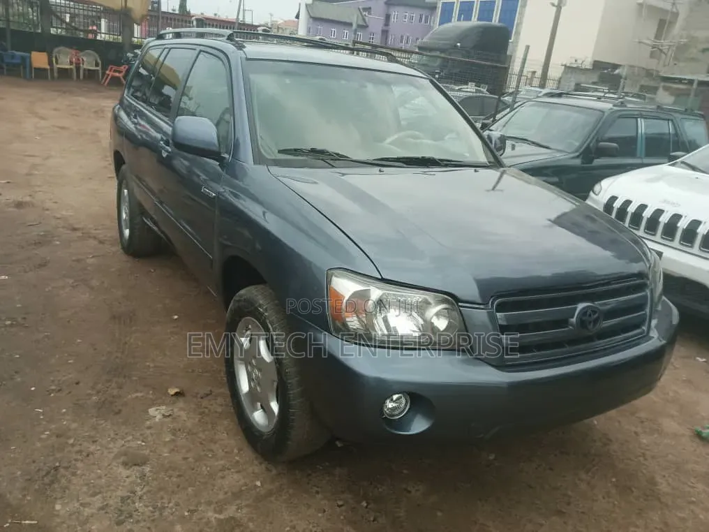 Toyota Highlander 2005 Blue