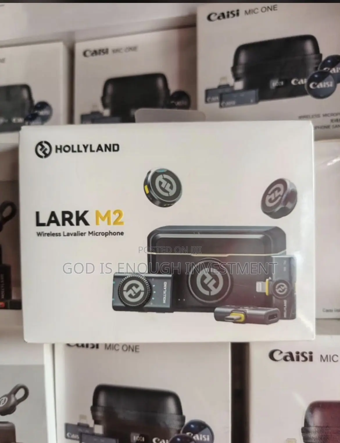 Hollyland Lark M2 Combo Wireless Lavalier Microphone, 300m Range (Anc)