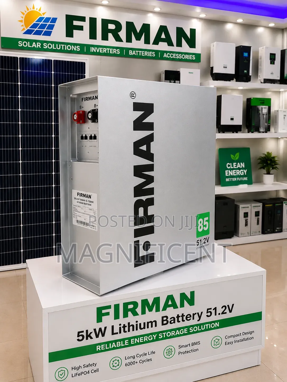 Firman 5kw 51.2v Lithium Battery | High-Performance Solar Energy Stora