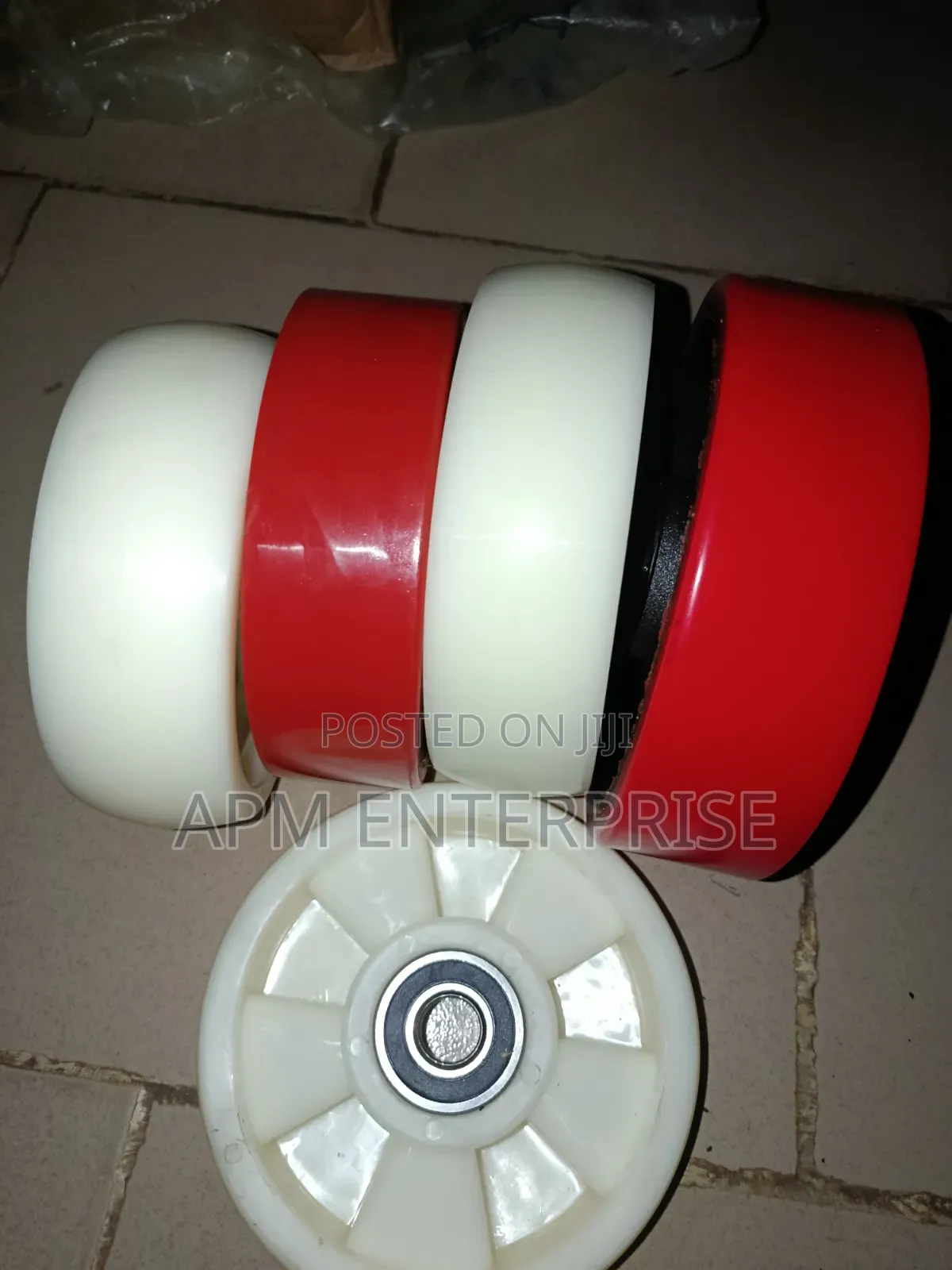 Trolley Wheels Pu Nylon