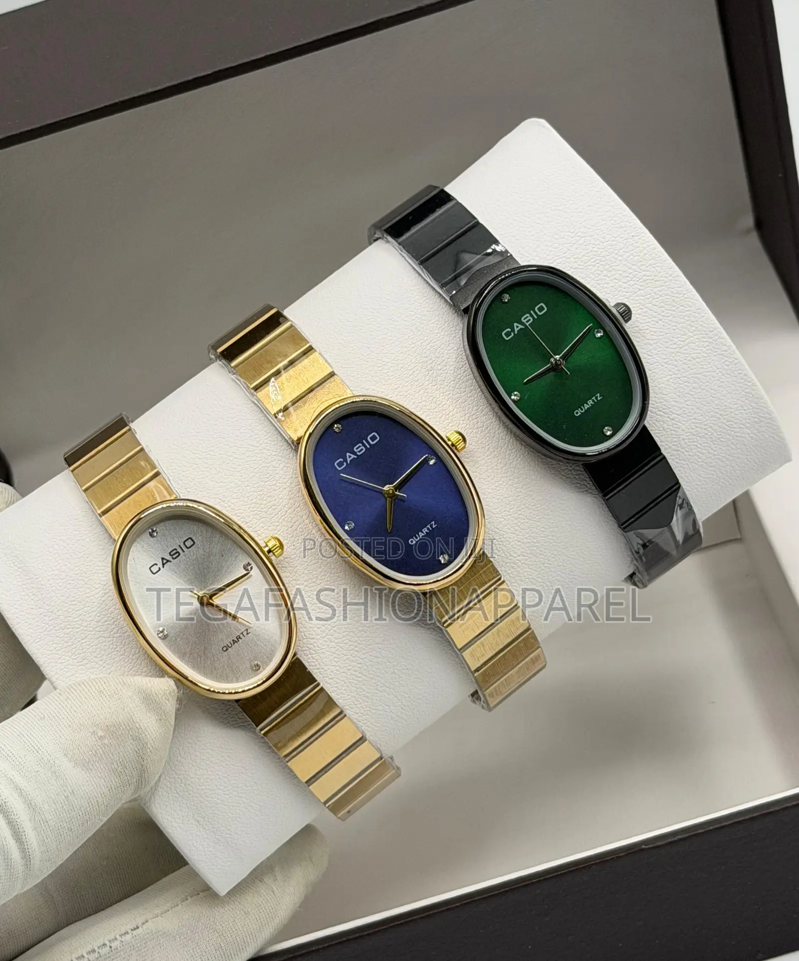 Luxury Feminine Quartz Casio Analog Watch