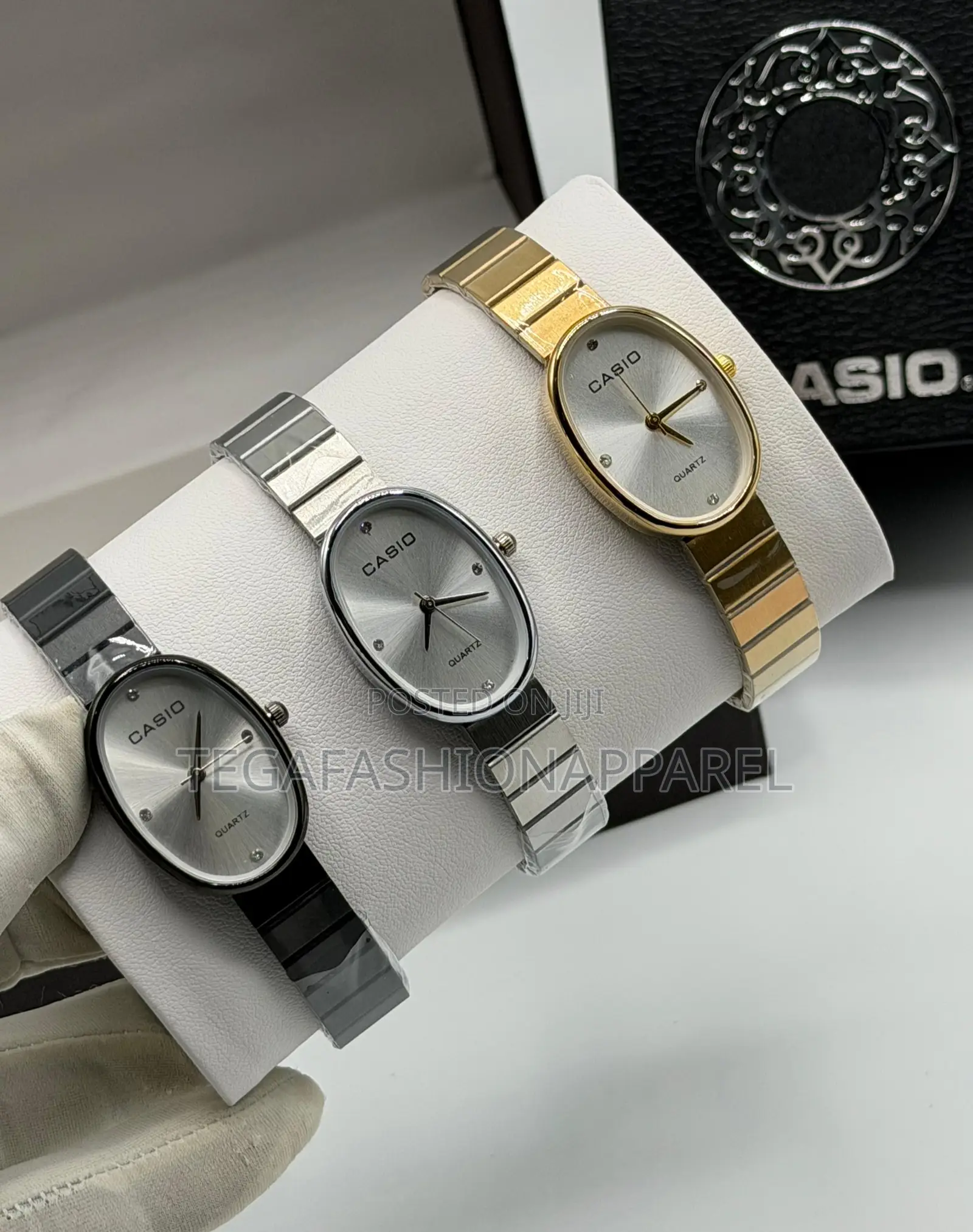 Luxury Feminine Quartz Casio Analog Watch