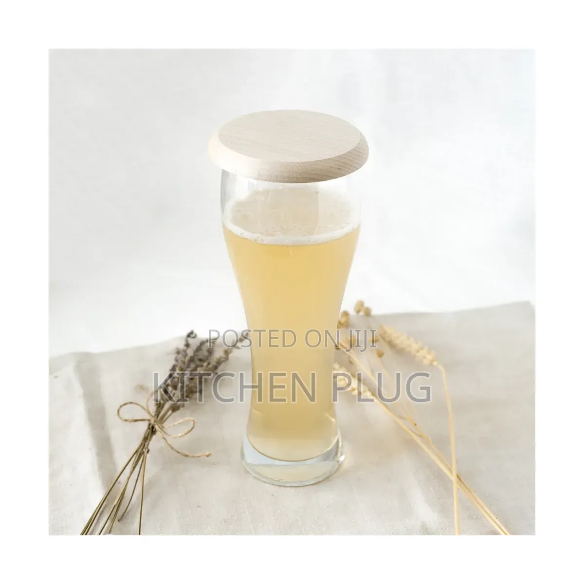 Beech Wood Beer Mug Lid, / Beer Cover