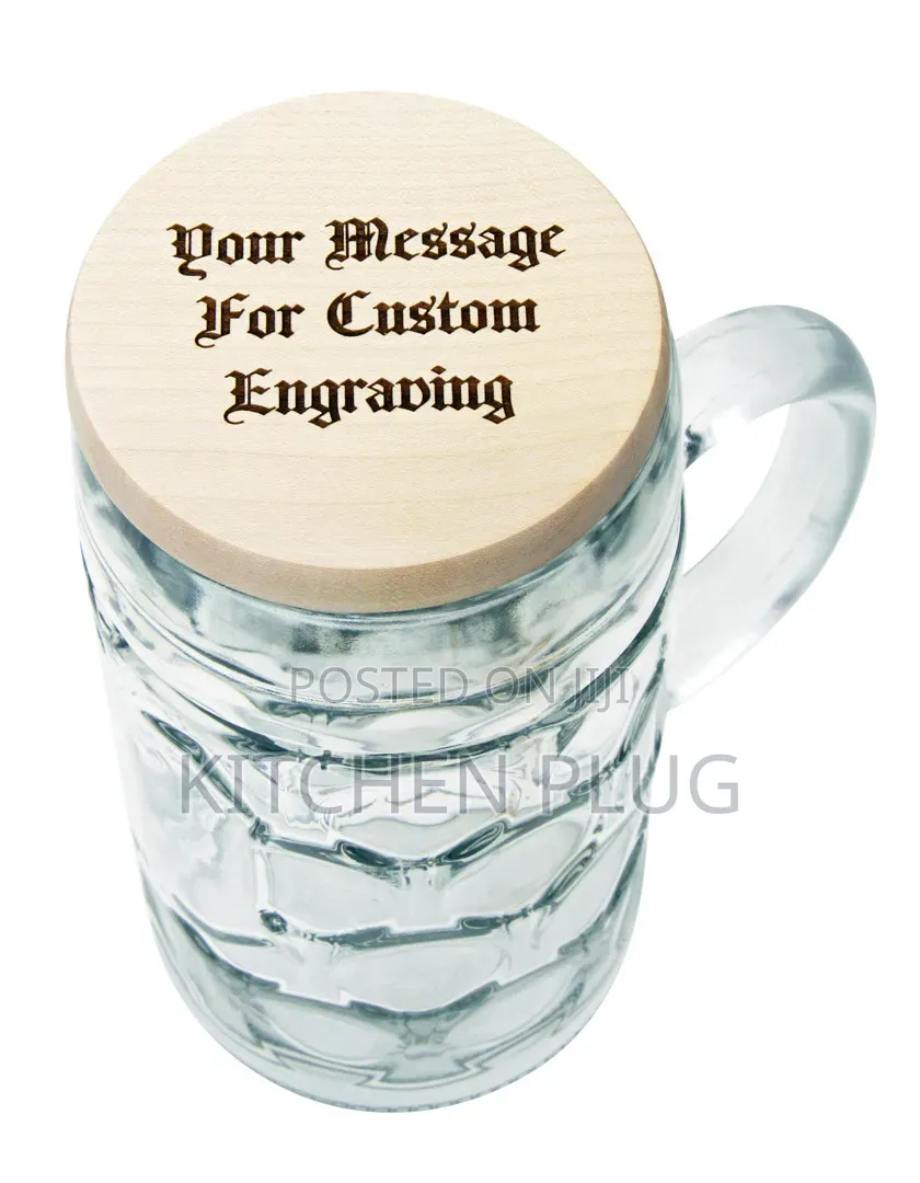 Beech Wood Beer Mug Lid, / Beer Cover