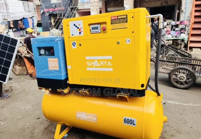Industrial Screw Air Compressor Machine 300l 20hp