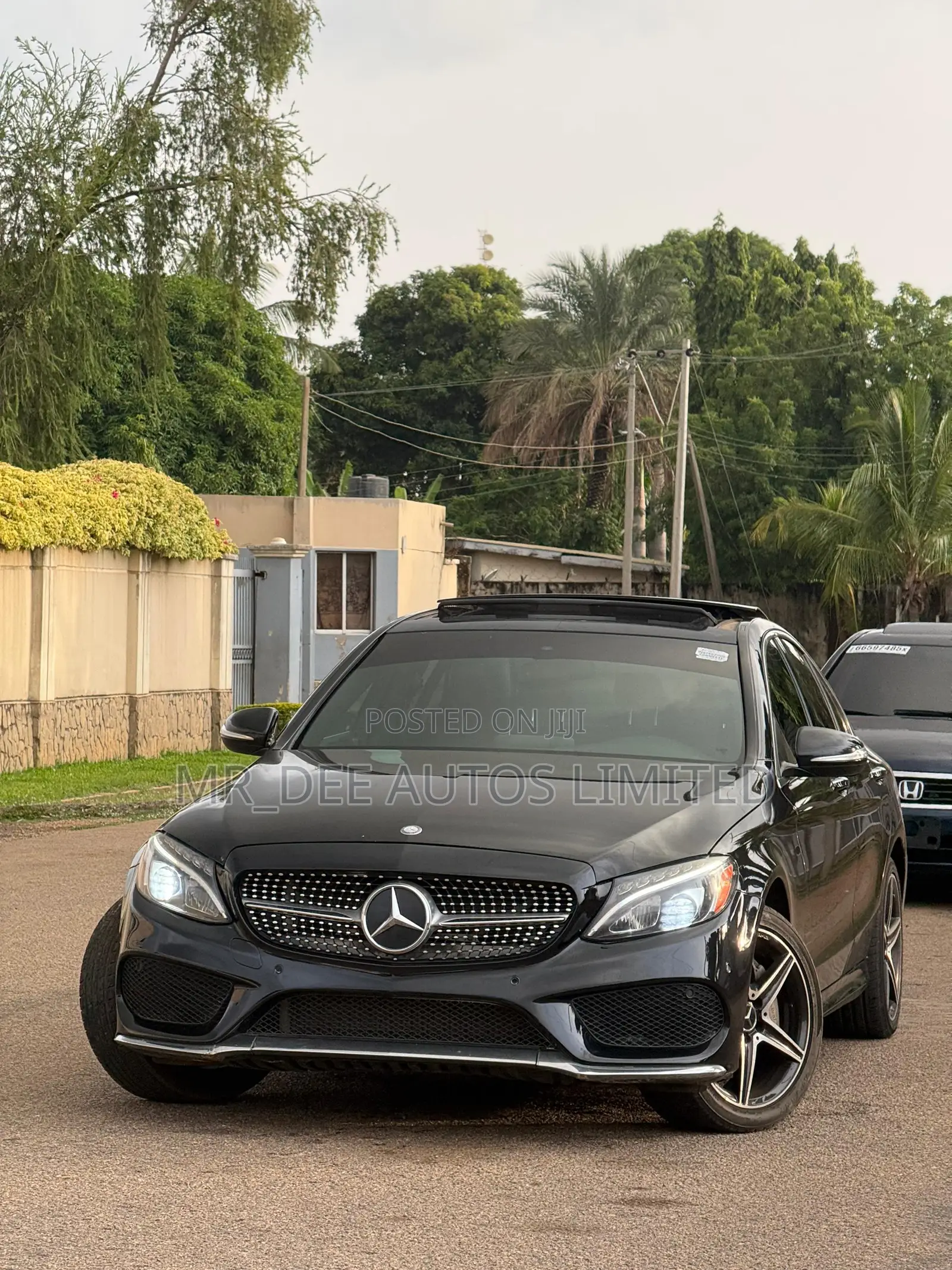 Mercedes-Benz C400 4Matic AWD Sedan (3.0L V6 7A) 2015 Black