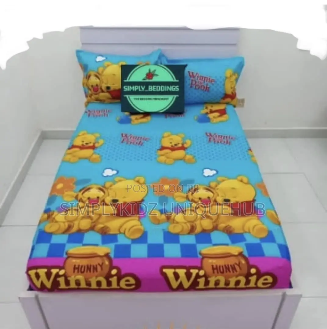 Sale Alert! Winnie the Pooh Cartoon Character Bedsheet