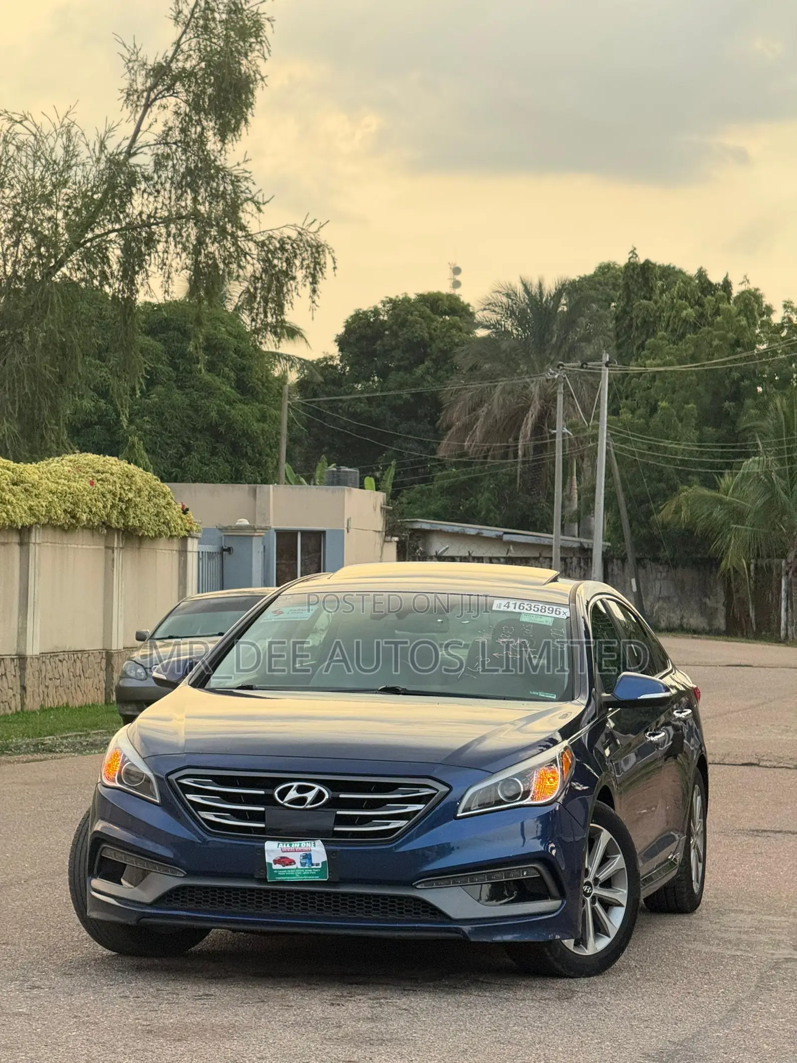 Hyundai Sonata 2017 Blue