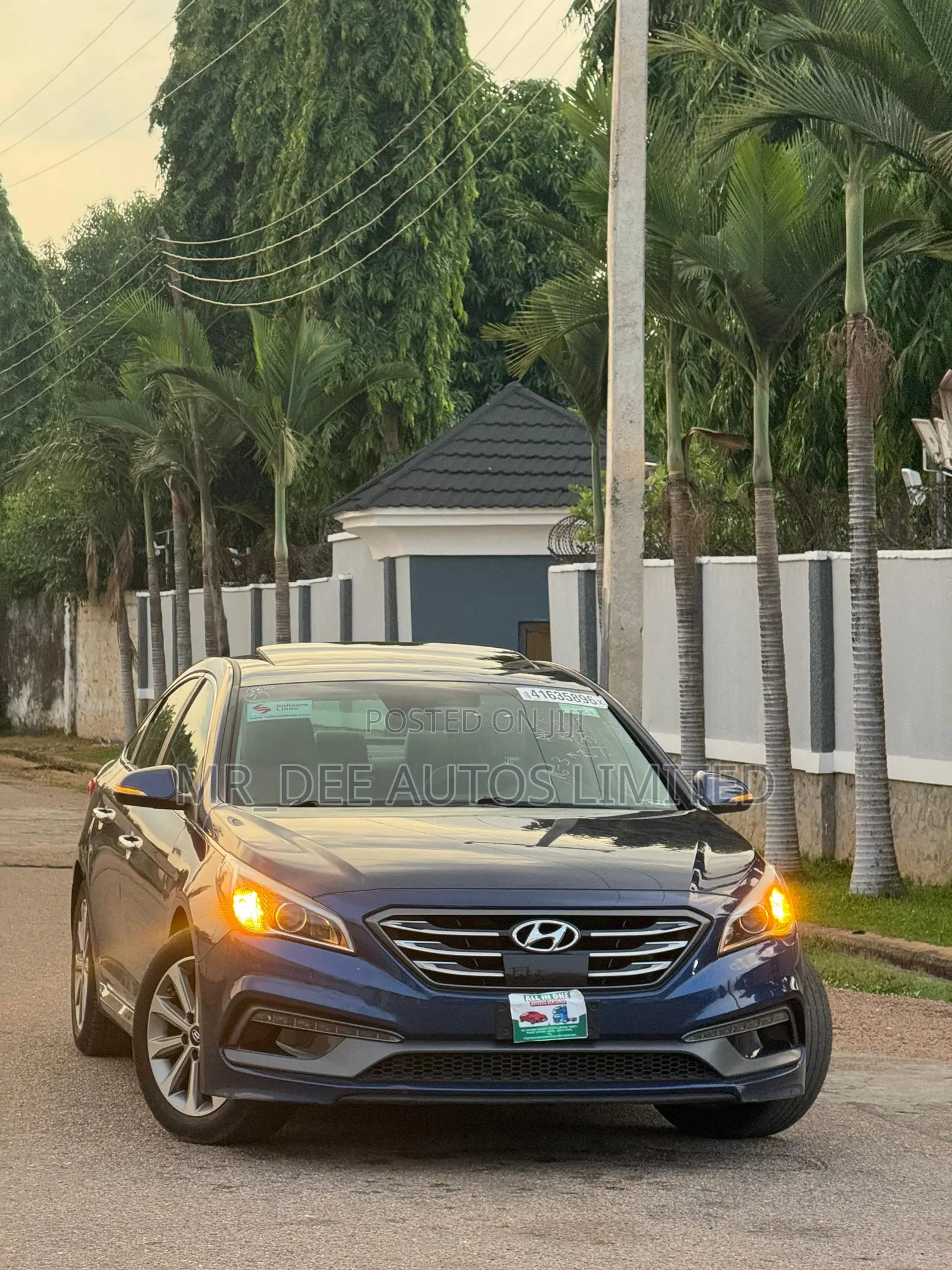 Hyundai Sonata 2017 Blue
