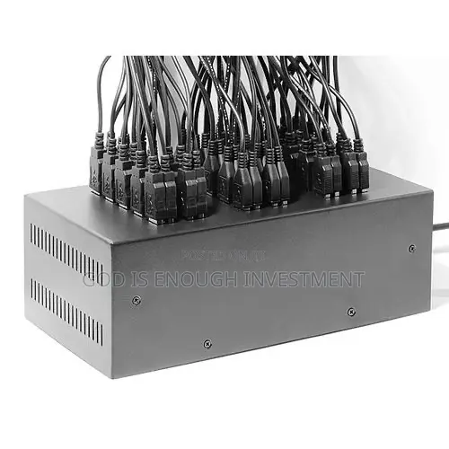 400w Super-Fast Charging USB Hubs 60 Ports Station With Safety Protect