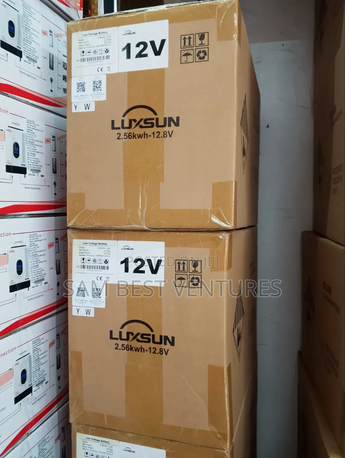2.5kwh 12v Luxsun Solar Lithium Batteries