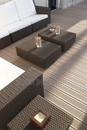 Light Coffee Brown Floor Deck