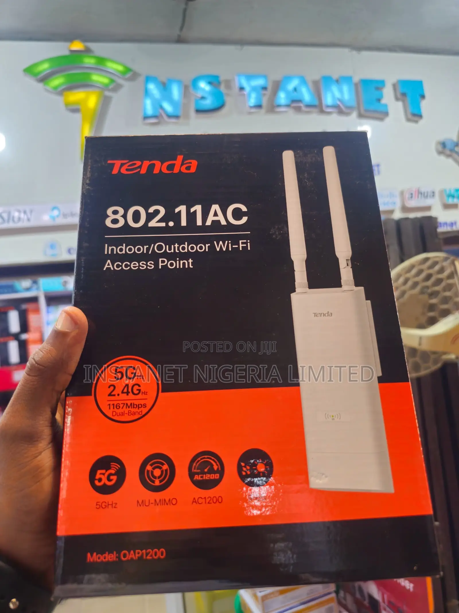 Tenda Oap1200 Dual-Band Indoor/Outdoor Wireless Access Point
