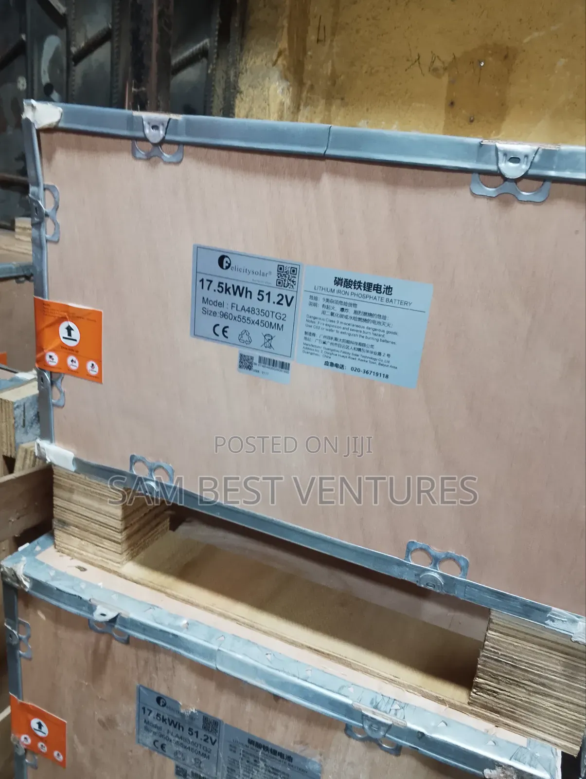 17.5kwh 51.2v Felicity Solar Lithium