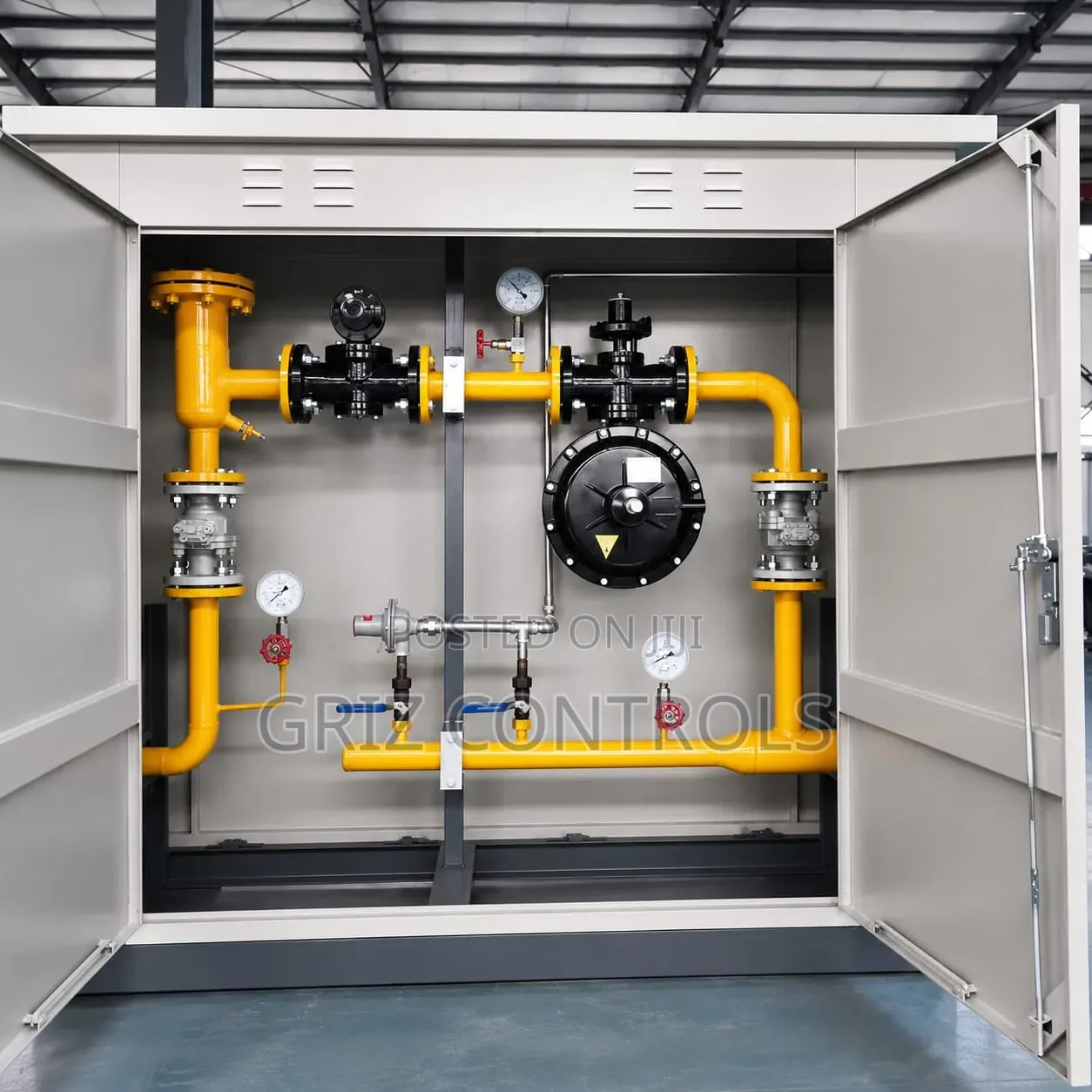 GRIZ CONTROLS Industrial Gas PRMS Skid