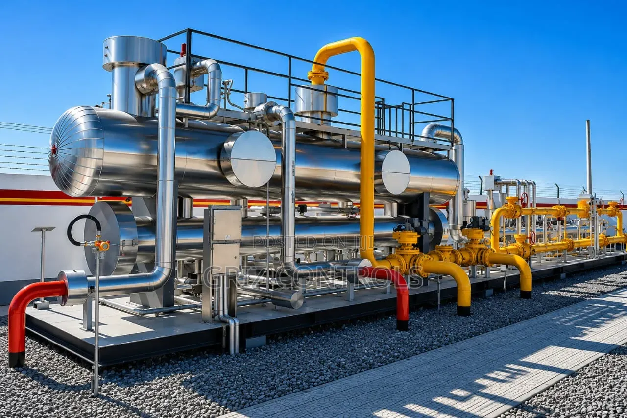 GRIZ CONTROLS Industrial Gas PRMS Skid