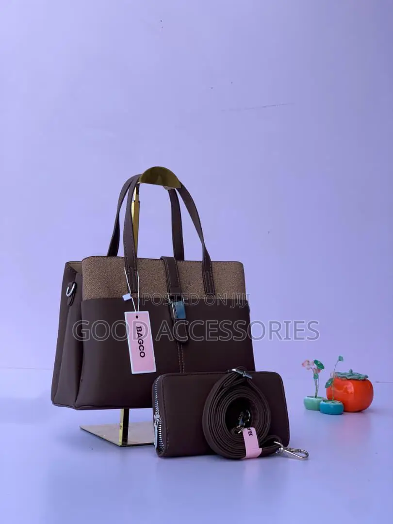 Luxury Big Bag With Matching Purse